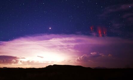 Qué es el fenómeno de los duendes rojos y dónde se observa