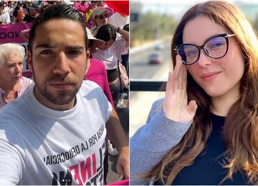Estefanía Veloz y Luis Felipe Calderón se enganchan en redes y así debaten sobre acoso a hijos de presidentes