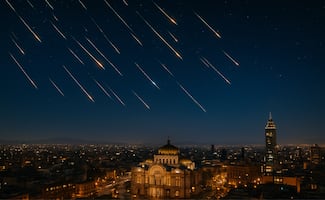 Gemínidas 2025: fecha exacta para observar el pico de la lluvia de meteoros más intensa del año