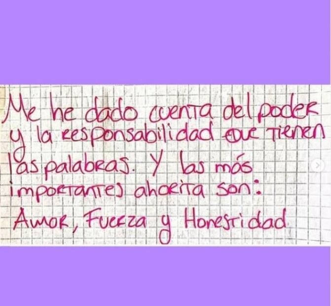 "Me he dado cuenta del poder de las palabras", asegura YosStop en mensaje