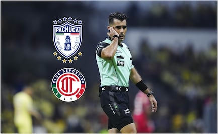 Liga MX: Adonai Escobedo será el árbitro central de la final de vuelta entre Pachuca y Toluca