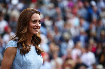 Kate Middleton luce un look súper veraniego en el último día de Wimbledon