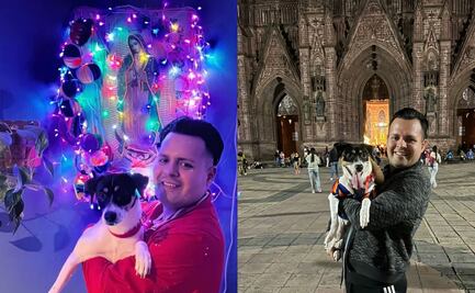 Perrito se “cura” tras ser llevado a ver a la Virgen de Guadalupe; video se viraliza