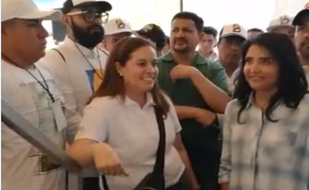 Foto: Tomada del video de Twitter de Alejandra Barrales