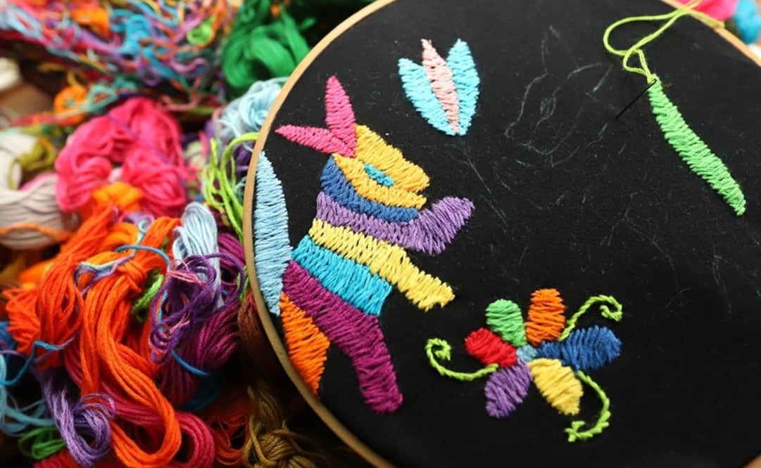Tenangos are fantastical creatures embroidered into clothes and other goods by Indigenous communities - Photo: File Photo/EL UNIVERSAL