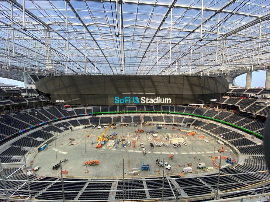 Lista la apertura del SoFi Stadium, nuevo recinto en la NFL