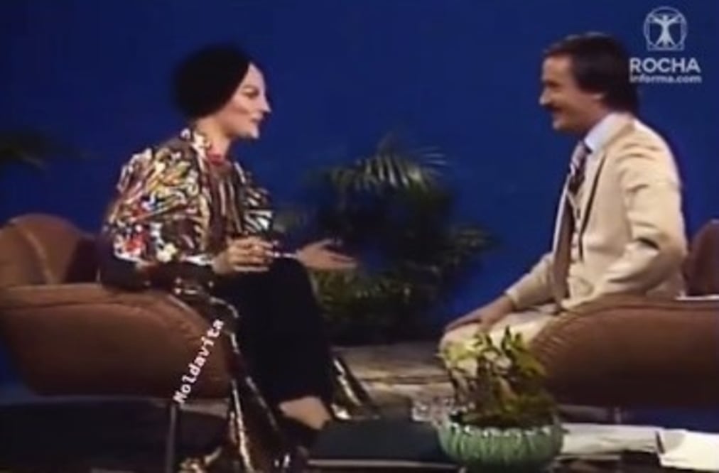 Sasha Montenegro y Ricardo Rocha. Foto: Captura de video