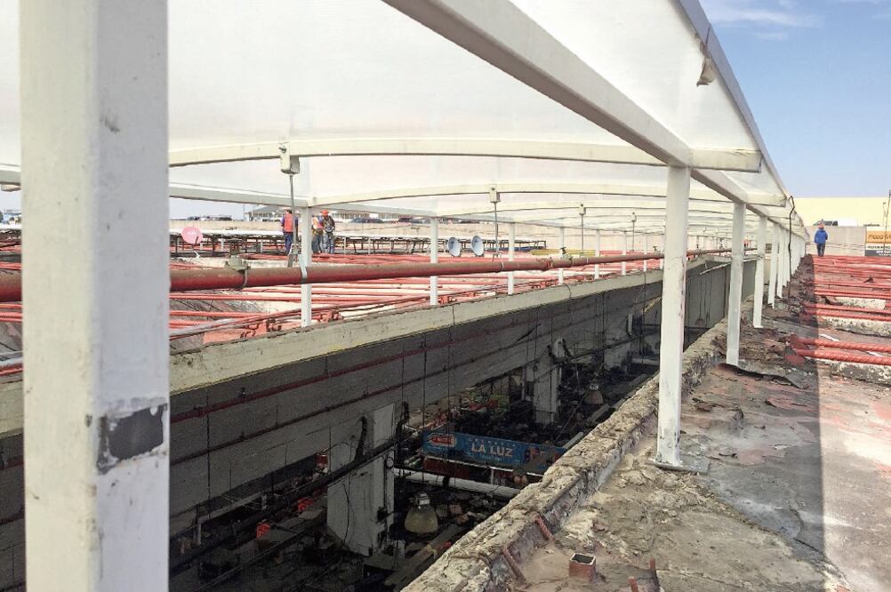 La Nave Menor se construyó en 1957, por lo que tiene afectaciones en su estructura, debido a hundimientos diferenciales (ESPECIAL)