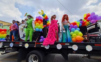 Metepec vive su primera marcha del Orgullo LGBTTTI+ con música, colores y carros alegóricos
