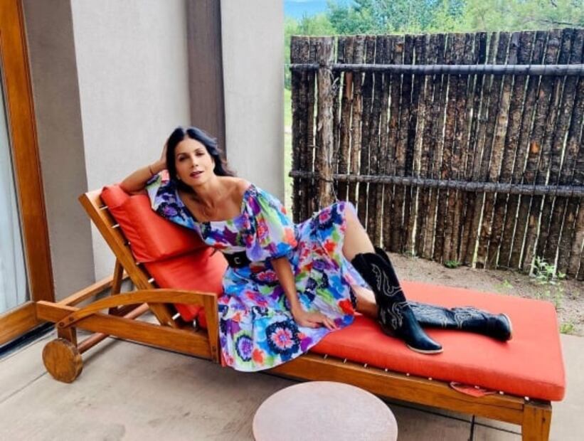 Patricia Manterola y 3 looks que dejan en claro que los vestidos estampados son la nueva tendencia