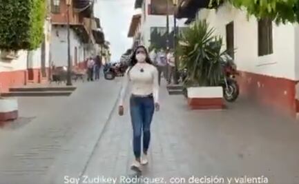 Zudikey Rodríguez vuelve a campaña; “nunca he permitido que el miedo me eche para atrás”, dice tras supuestas amenazas