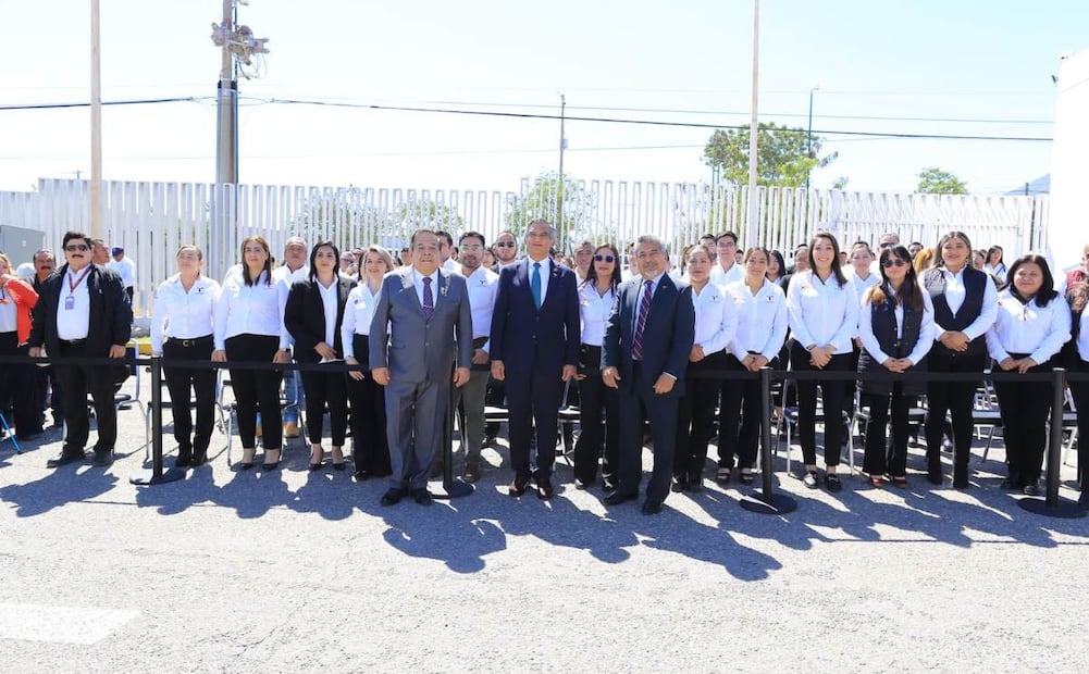 Américo Villarreal Anaya entrego 25 nuevas patrullas a la Secretaría de Seguridad Pública, 24 de febrero de 2025. Foto: Especial