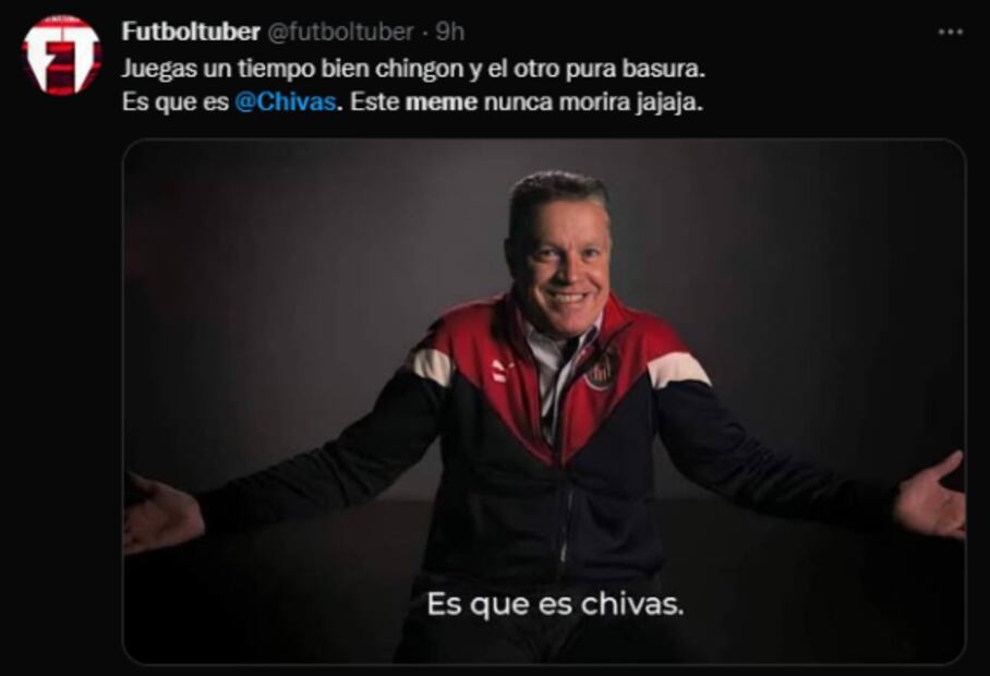 Chivas, víctima de los memes tras la derrota contra el Toluca