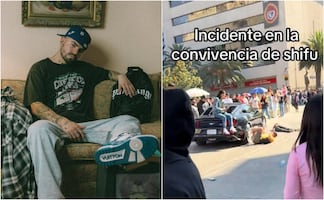 ‘Rodada del Maestro Shifu’ terminó en caos: video muestra incidente vehicular en Monumento a la Revolución