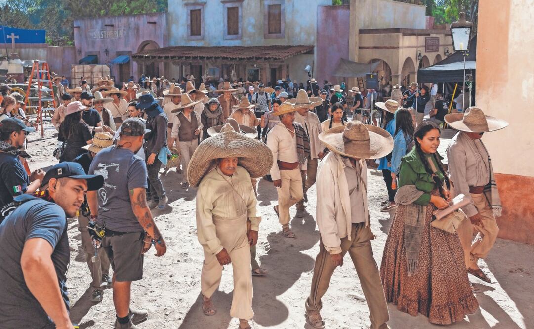 Pedro Páramo, rodada en San Luis Potosí, compite en las categorías de Película, Dirección, Actor y Fotografía. Foto: de NETFLIX