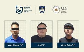 Capturan a tres presuntos integrantes de los “Don Pollo” en Iztapalapa; les aseguran droga, pistolas y granadas