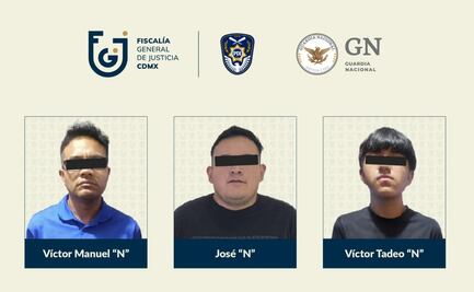 Capturan a tres presuntos integrantes de los “Don Pollo” en Iztapalapa; les aseguran droga, pistolas y granadas