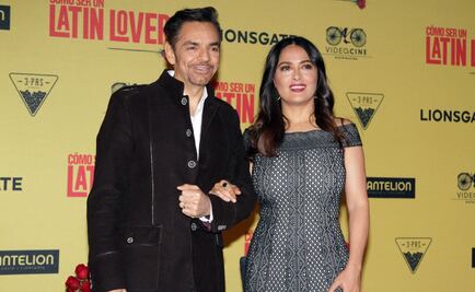 Salma Hayek y Eugenio Derbez defienden a Luis Miguel