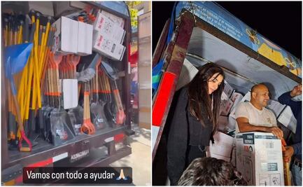 Karely Ruiz dona materiales y palas para combatir incendios en Valle de Orizaba, Veracruz: VIDEO