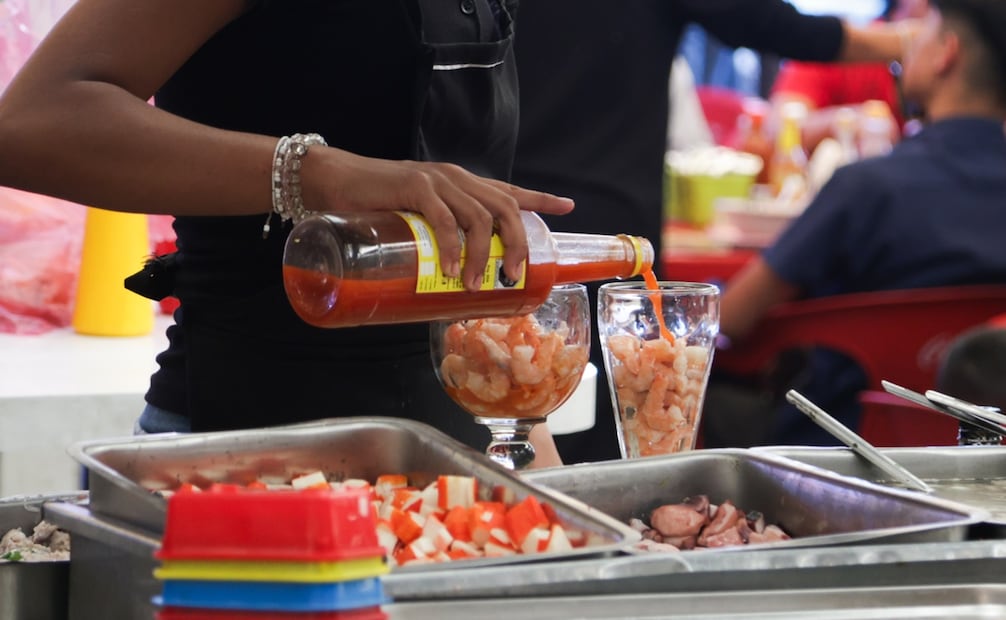 Aspectos del mercado de La Viga. Foto: Darío Luna/EL UNIVERSAL.