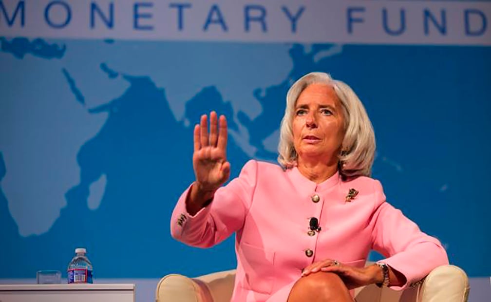 Foto: Christine Lagarde, directora del FMI. EFE