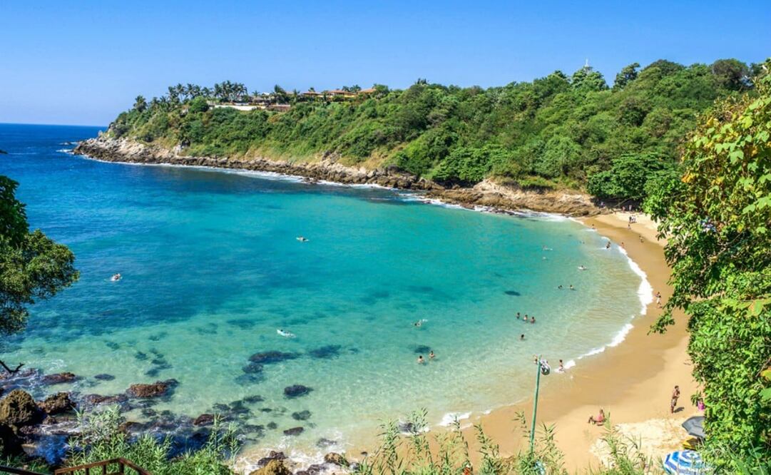 Puerto Escondido es uno de los destinos de playa que participan en Frente del Pacífico. Foto: Sectur Oaxaca