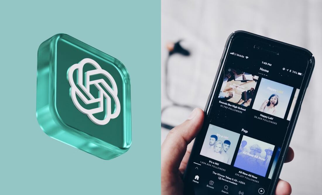 Así puedes usar ChatGPT para crear playlists en Spotify. Imagen: Unsplash