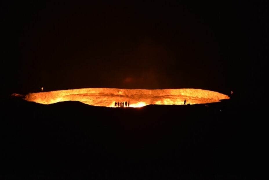 Cráter de Darvaza, esta es la verdadera puerta del infierno