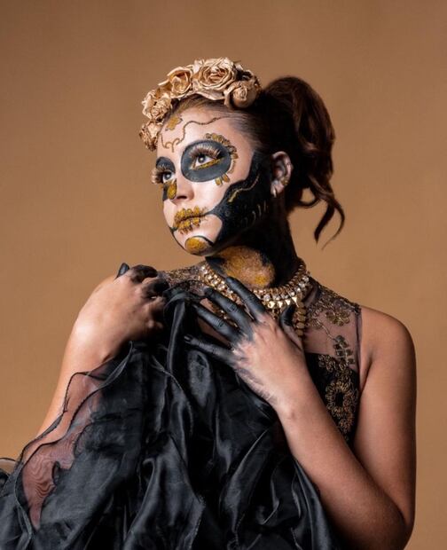Peinados para tu look de catrina de Día de Muertos