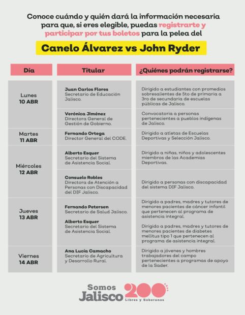 Calendario Enrique Alfaro / FOTO: @EnriqueAlfaroR
