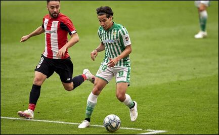 Con Guardado y Lainez, Real Betis pierde ante el Athletic