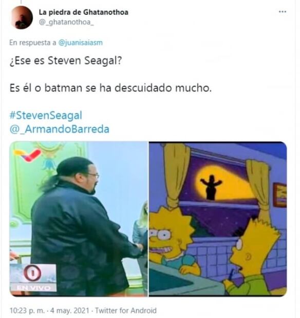 ¿Steven Seagal, eres tú?... el actor sorprende con su aspecto 