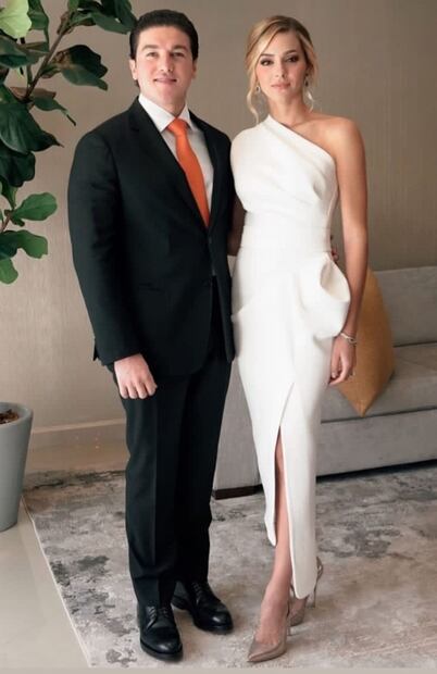 Así fue el primer look de Mariana Rodríguez como primera dama de Nuevo León