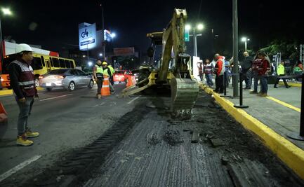 Avanza la repavimentación en Constituyentes y Reforma como parte del programa “Cualli Ohtli”