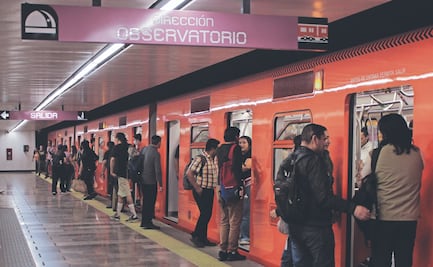 Metro activa marcha de seguridad en 9 líneas a causa de la lluvia en CDMX; trenes circulan lento