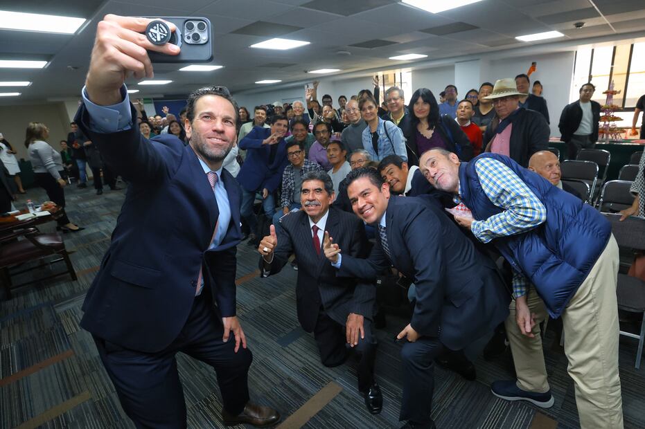 Carlos Loret de Mola en una charla con suscriptores de EL UNIVERSAL | Foto: Especial