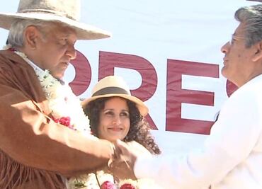 Martínez Neri se suma a campaña de AMLO en Oaxaca