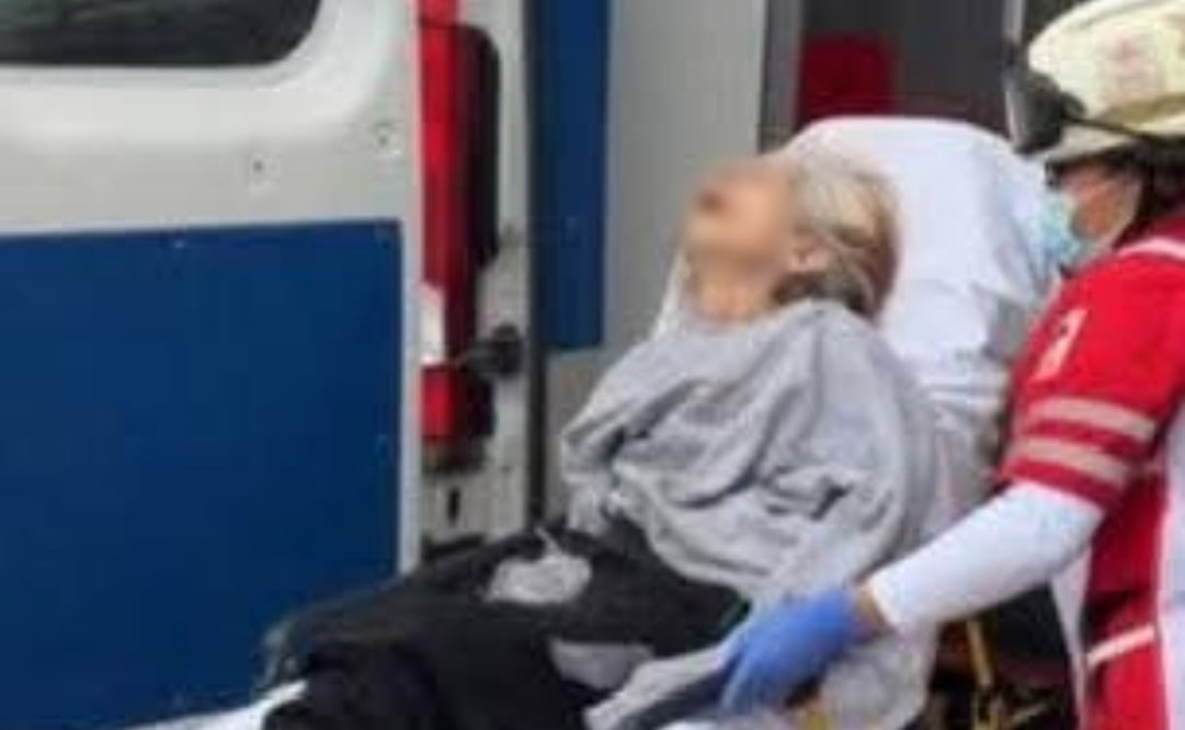 Reportan grave a adulta mayor abandonada en silla de ruedas en Matamoros, Tamaulipas. Foto: Especial