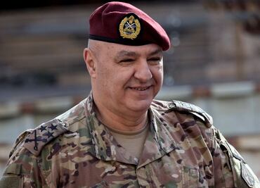 Joseph Aoun, nuevo presidente de Líbano; es comandante en jefe del ejército libanés