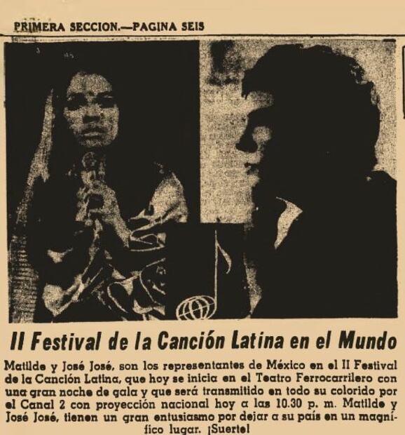 Los días felices que cambiaron la vida de José José 