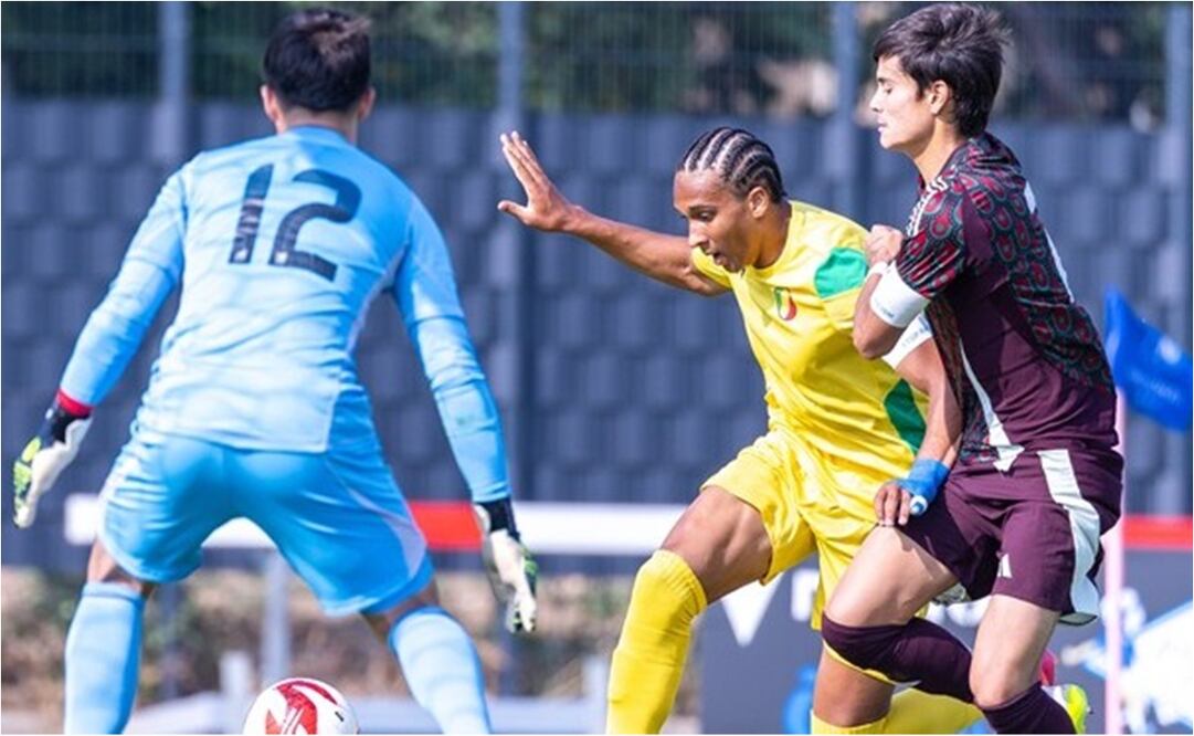 Selección Mexicana frente al Congo en el torneo Maurice Revello. FOTO: @TournoiMRevello