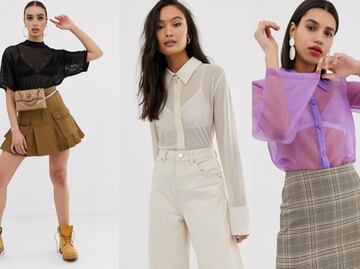 Alerta tendencia: las transparencias son perfectas para lucir esta temporada
