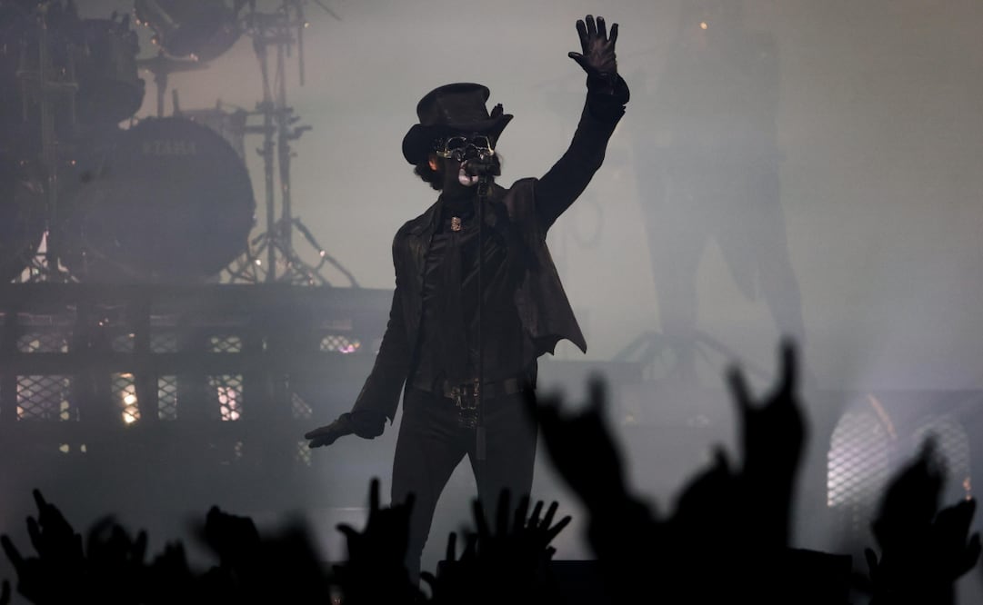 La banda sueca durante su concierto en el Palacio de los deportes.  FOTOS: DIEGO SIMÓN SÁNCHEZ