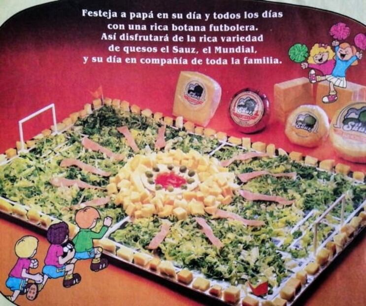 Así era la moda en la comida de los 70, 80 y 90