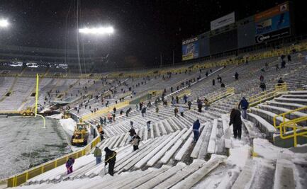 Los Packers necesitan ayuda de la comunidad para sacar la nieve del Lambeu Field