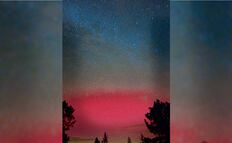 Tormenta geomagnética global origina auroras boreales en el país