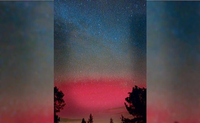Tormenta geomagnética global origina auroras boreales en el país