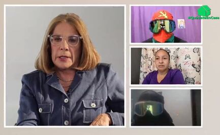 "AMLO ha fallado a las mujeres que creímos en él"; una charla de Sabina Berman con el "Bloque Negro"