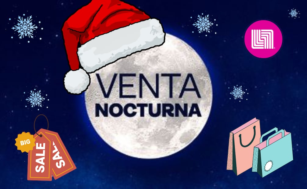 Venta Nocturna Navideña Liverpool. Foto: EL UNIVERSAL