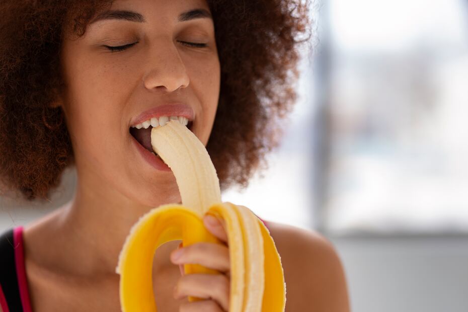 El plátano contiene triptófano (aminoácido que mejora el sueño). Foto: Freepik